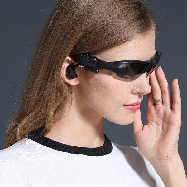 Бездротові навушники Bluetooth, гарнітура захисні окуляри 3158055254 фото
