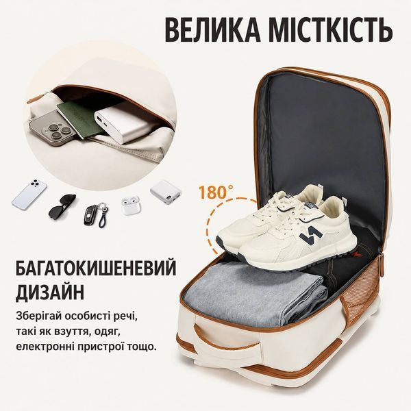 Рюкзак для ручной клади 40&times;30&times;20 см в авиакомпаниях Ryanair Wizz Air дорожный туристический ручной кладь 3146980920 фото