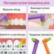 Монопучковая зубная щетка Interdental Brush, набор 5 шт для гигиены труднодоступных зон, брекетов 3127470820 фото 3