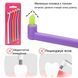 Монопучковая зубная щетка Interdental Brush, набор 5 шт для гигиены труднодоступных зон, брекетов 3127470820 фото 2