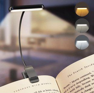 Лампа для читання книг на акумуляторі. Перезаряджається батарейним живленням і помірними запам'ятовуваннями. 2912542439 фото