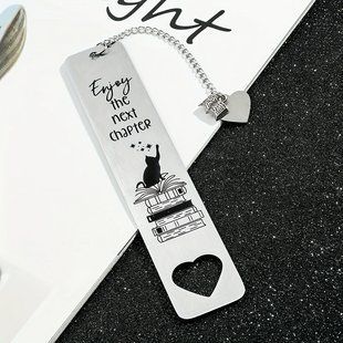 Металева закладка "Enjoy the next Chapter" Креативний подарунок для книголюбів 2644056559 фото