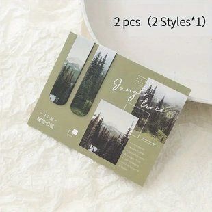 Набір магнітних закладок 2шт. Магнітні закладки, закладки для книг 2765030569 фото