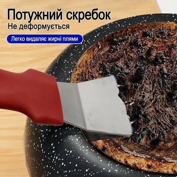 Універсальний набір з 8 щіток та скребків для прибирання кухні, ванни та техніки. 3146847214 фото