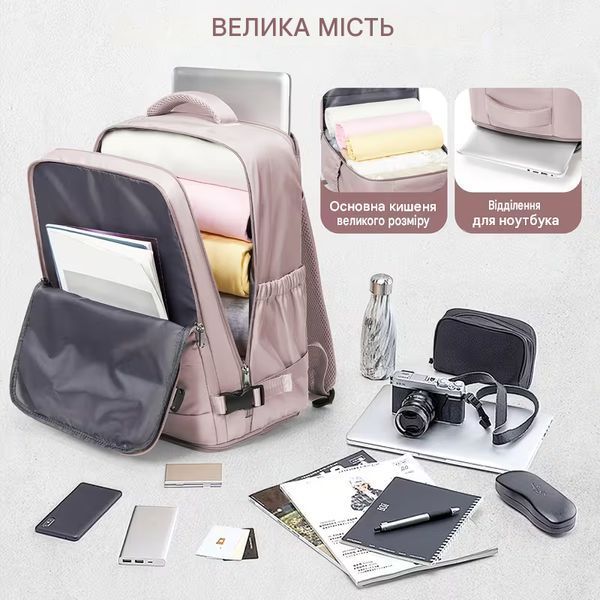 Рюкзак для ручной клади 40&times;30&times;20 см в авиакомпаниях Ryanair Wizz Air дорожный туристический ручной кладь 3191270672 фото